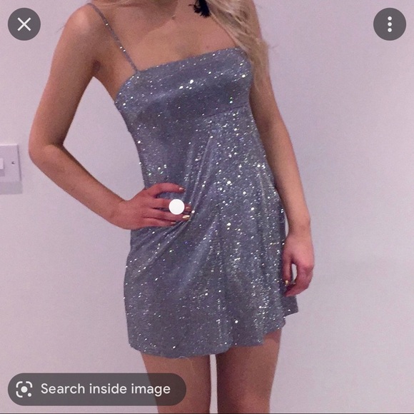 Urban Outfitters Purple Glitter Dress - Picture 5 of 8
